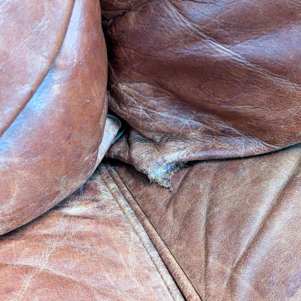 Classic 3-Seat Leather Couch