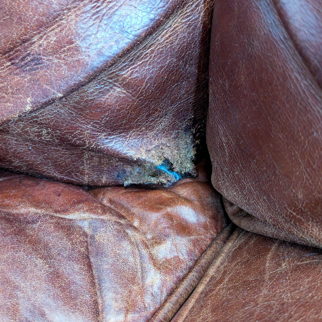 Classic 3-Seat Leather Couch