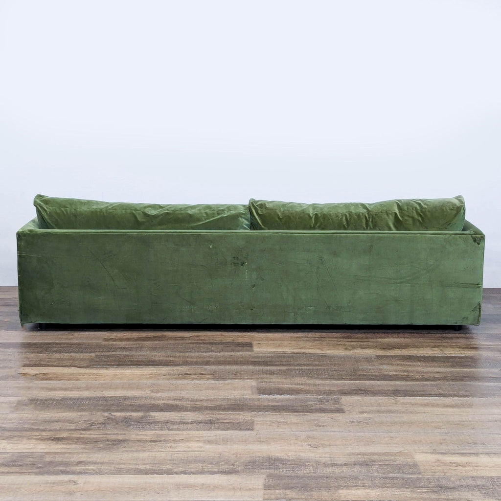 West Elm Haven 108” Modern Sofa in Tarragon Velvet