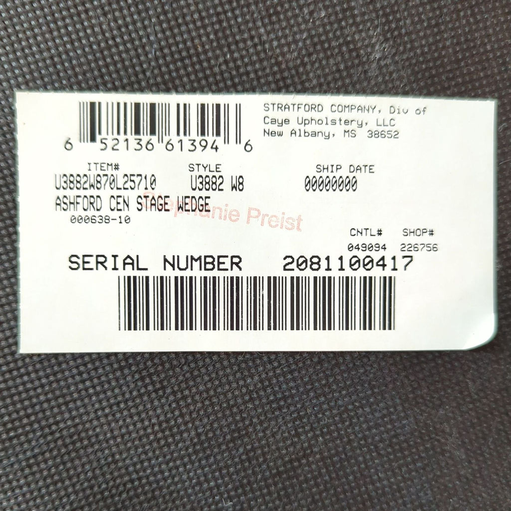 Ashley Furniture Leather Sectional with Recliner and Sleeper