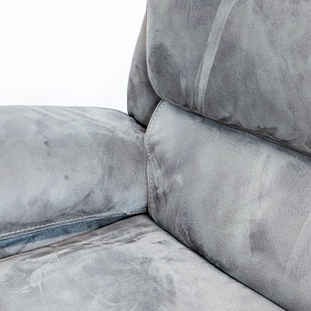 3-Seat Reclining Sofa with Plush Cushions