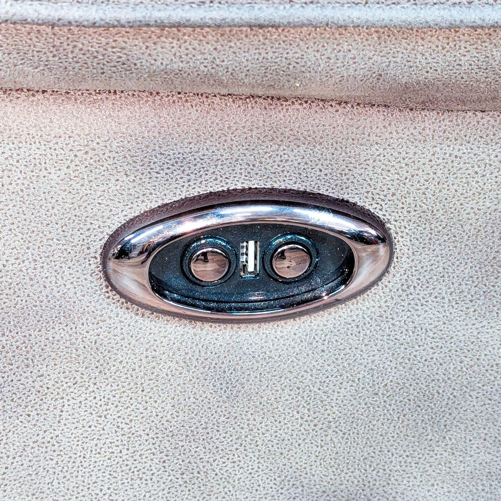 3-Seat Reclining Sofa with Plush Cushions