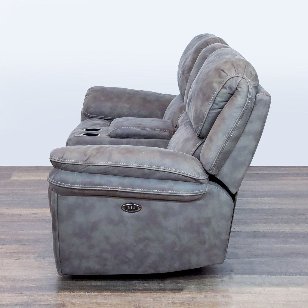 Loveseat with Power Recliners