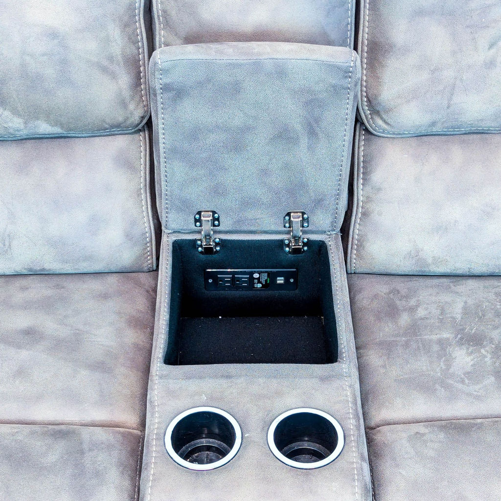 Loveseat with Power Recliners