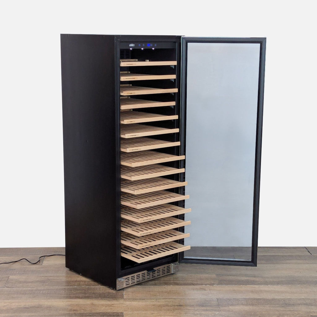 Summit SWC1926 Stainless Steel Wine Refrigerator with Glass Door
