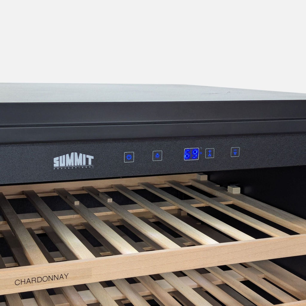 Summit SWC1926 Stainless Steel Wine Refrigerator with Glass Door