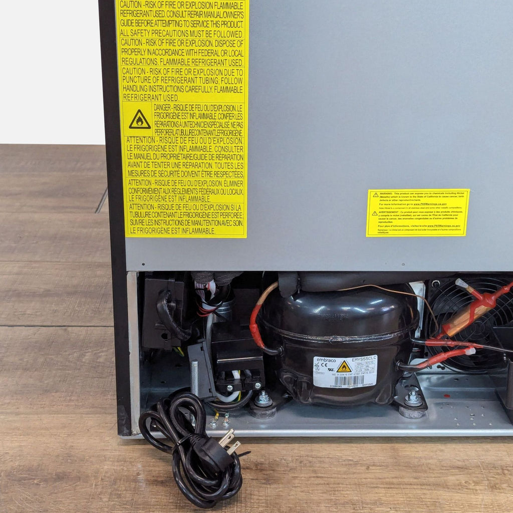 Summit SWC1926 Stainless Steel Wine Refrigerator with Glass Door