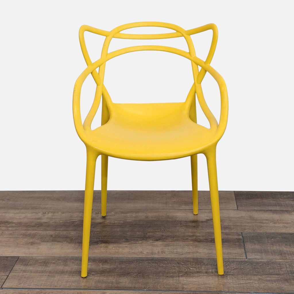 Modloft Modern Dining Table with 8 Kartell Masters Lookalike Chairs