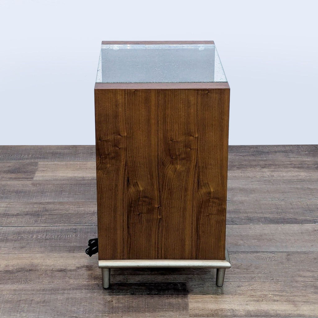 Caracole Mid-Century Style Illuminated Nightstand