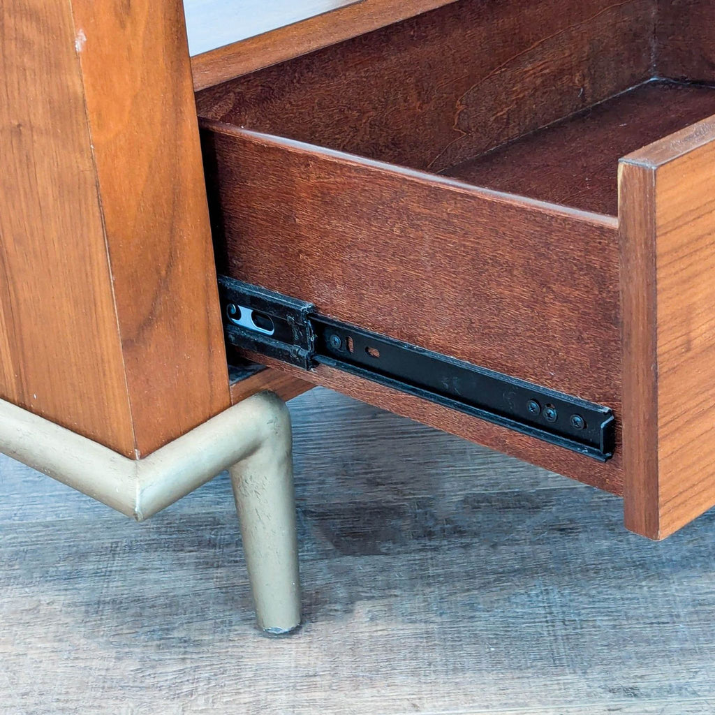 Caracole Mid-Century Style Illuminated Nightstand