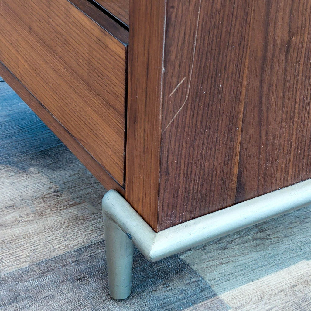 Caracole Mid-Century Style Illuminated Nightstand