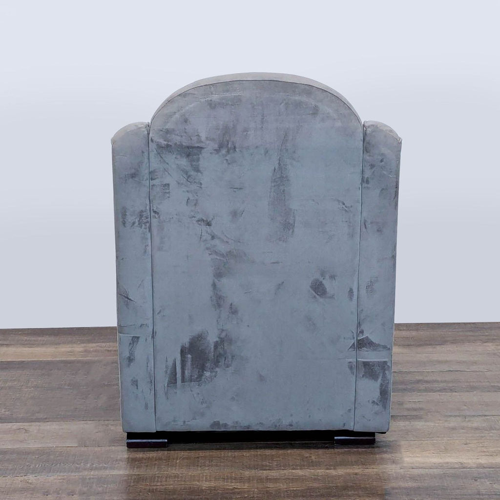 Contemporary Gray Rocking Lounge Chair