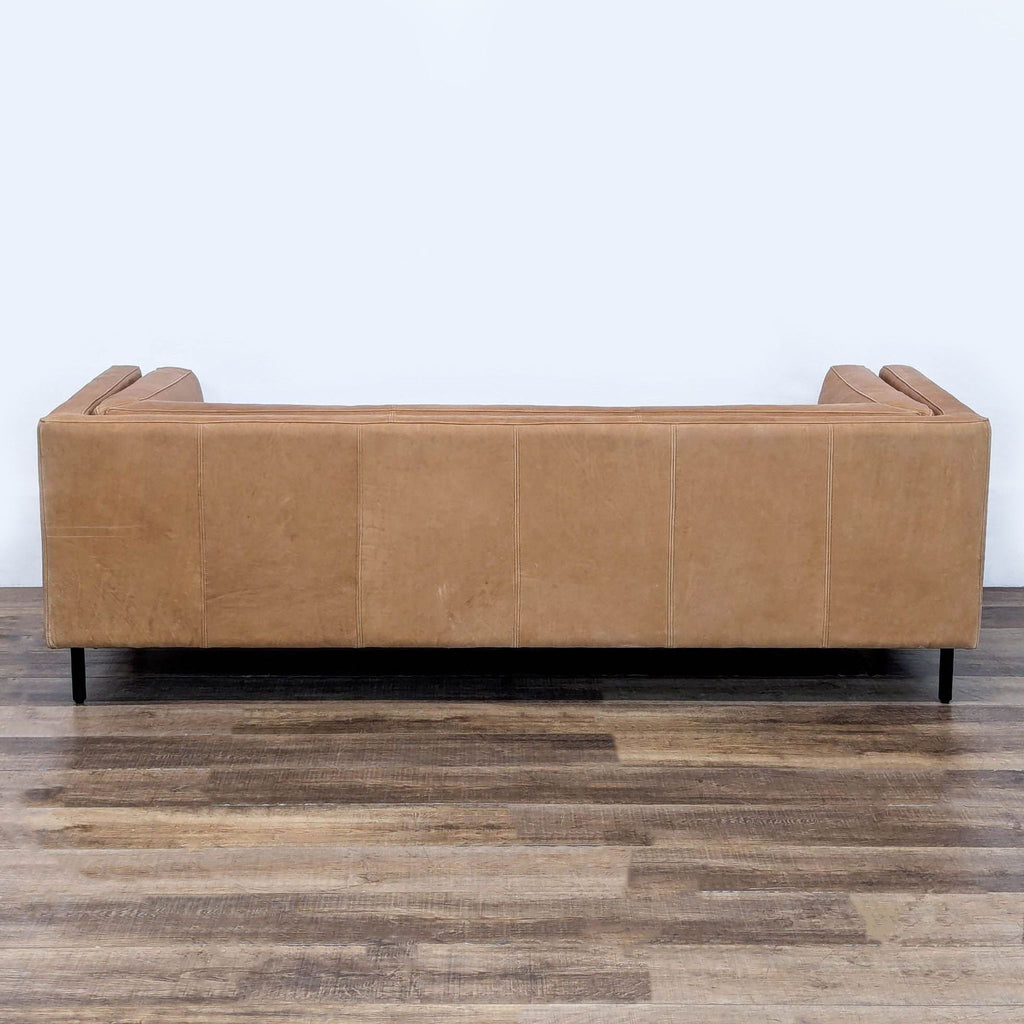 Arhaus Malta Modern Leather Sofa