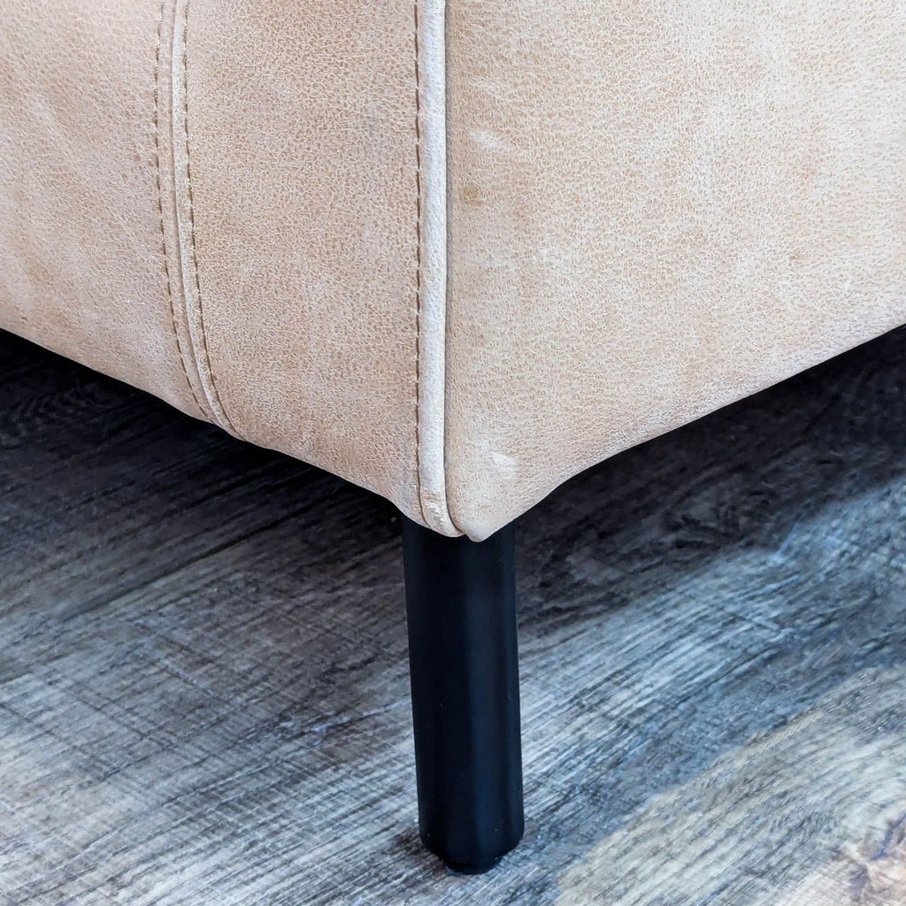 Arhaus Malta Modern Leather Sofa