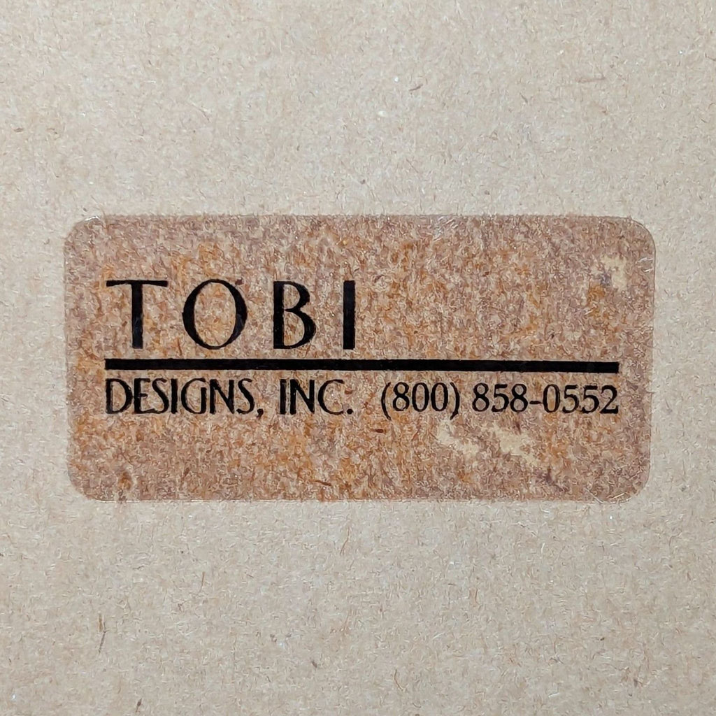 Tobi Designs Gold Leaf Beveled Mirror