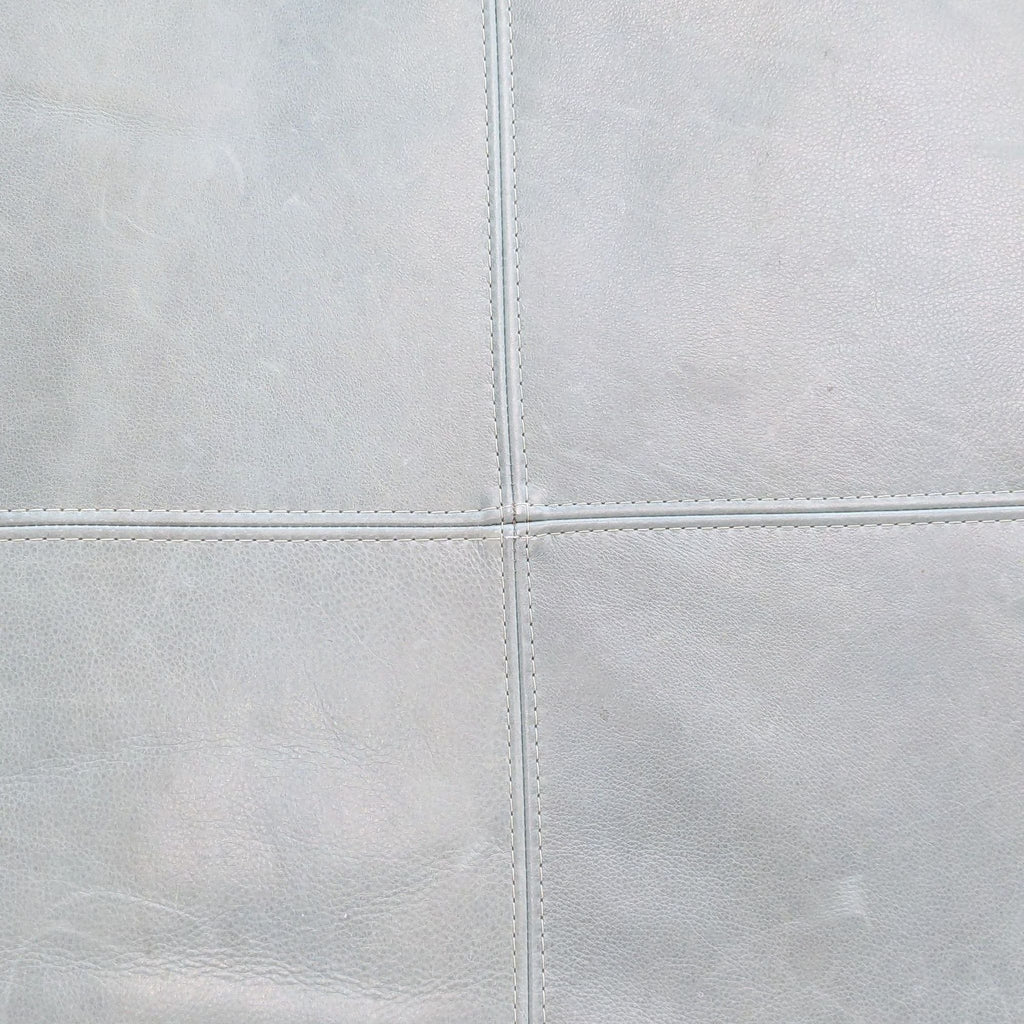 Leather Storage Ottoman