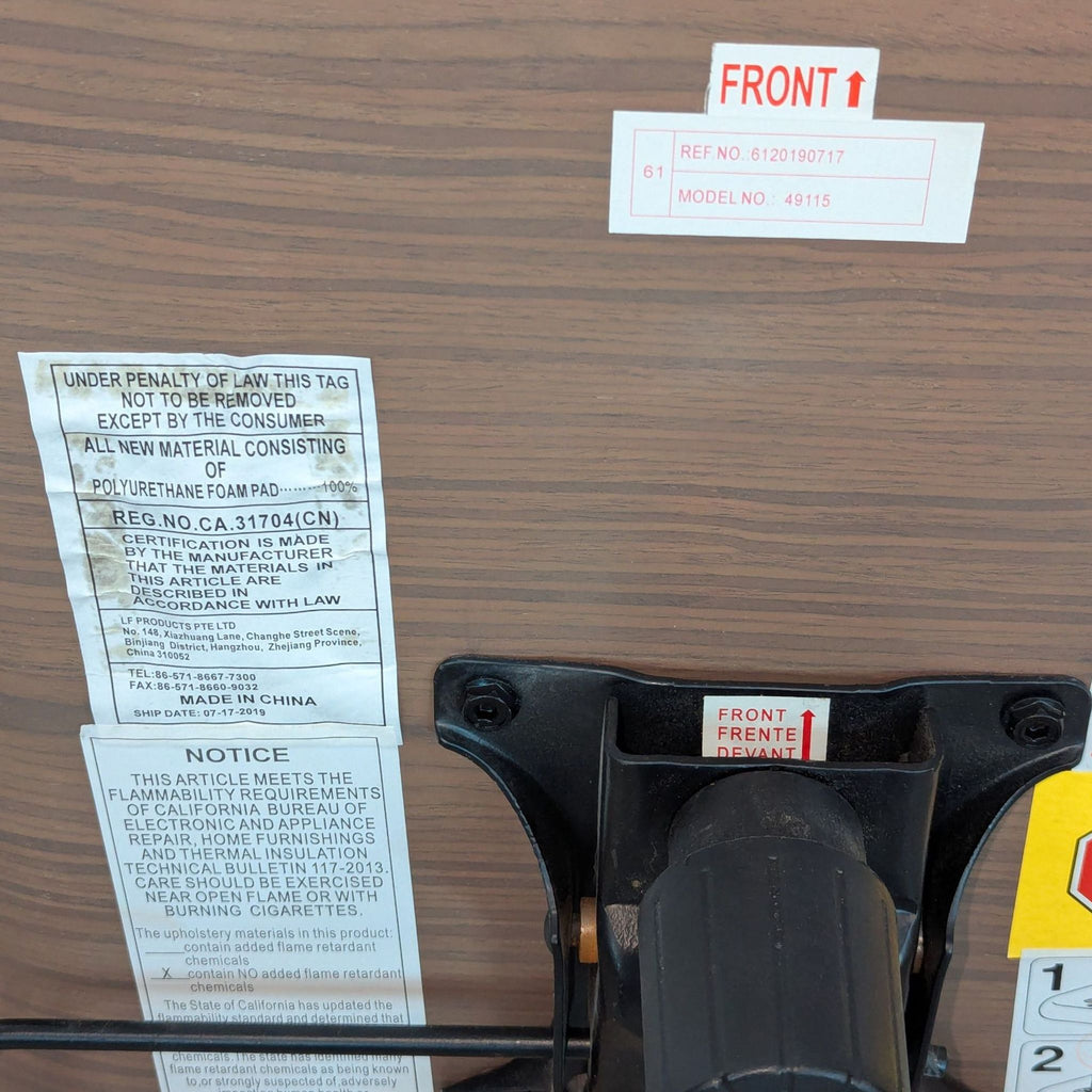 Crate & Barrel Modern Desk Chair