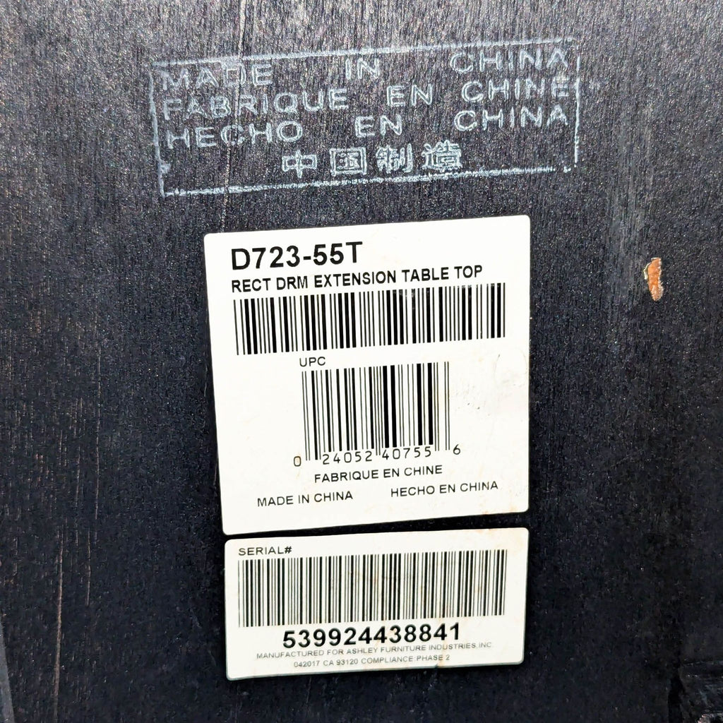 Ashley Furniture Zimbroni 7-Piece Contemporary Dining Set