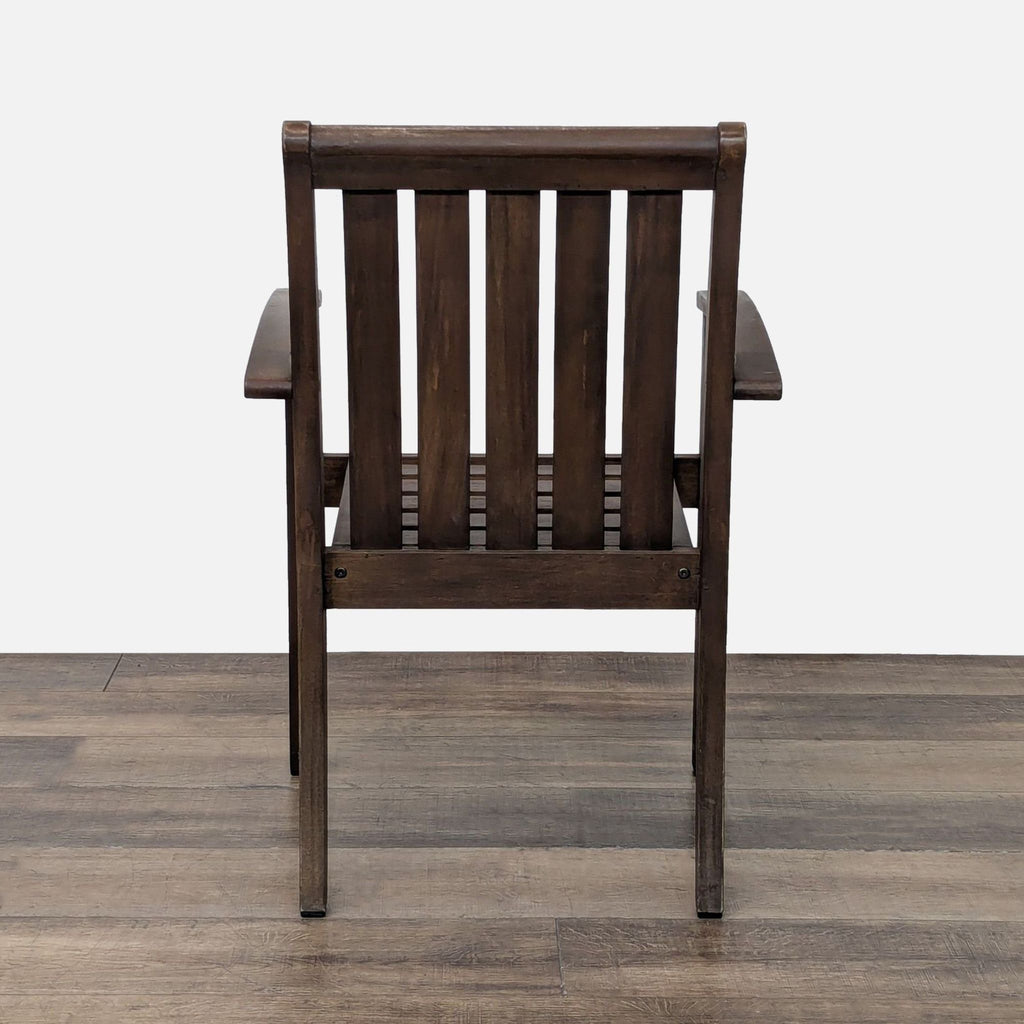 Pottery Barn Chatham Mahogany Outdoor Chair