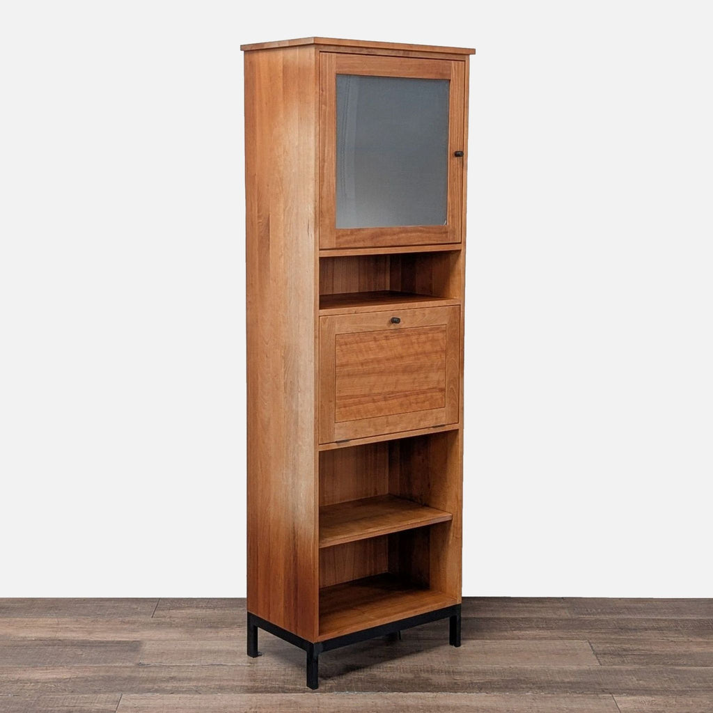 Room and Board Cherry Wood Office Armoire