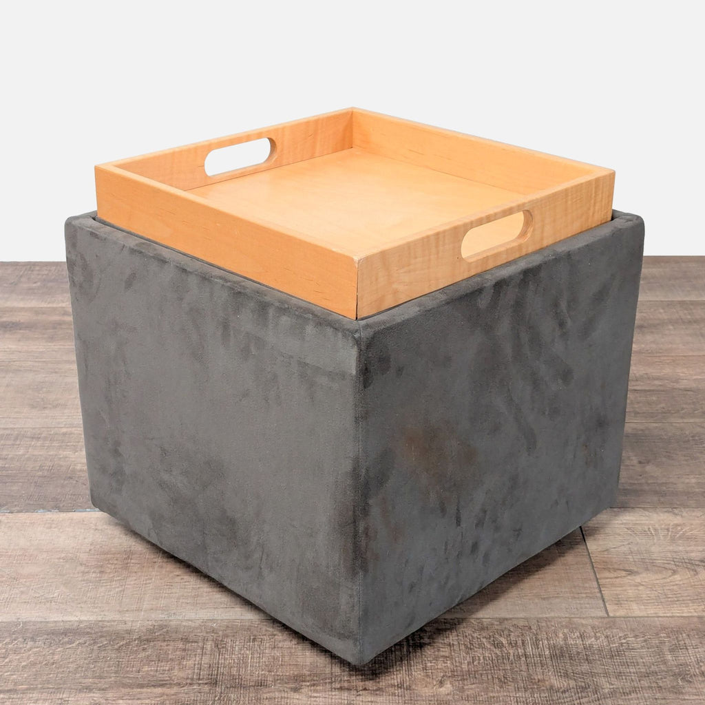 American Leather Uno Ottoman