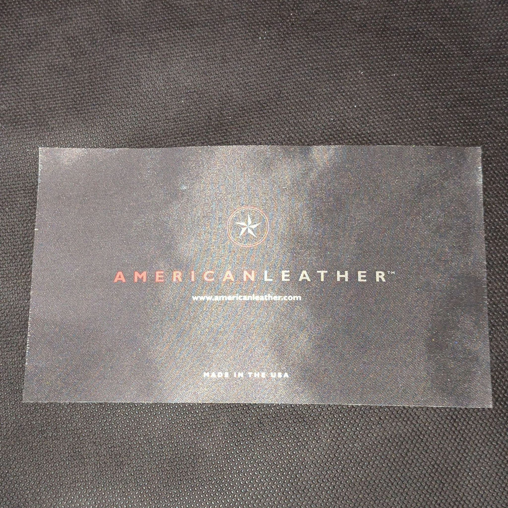 American Leather Uno Ottoman