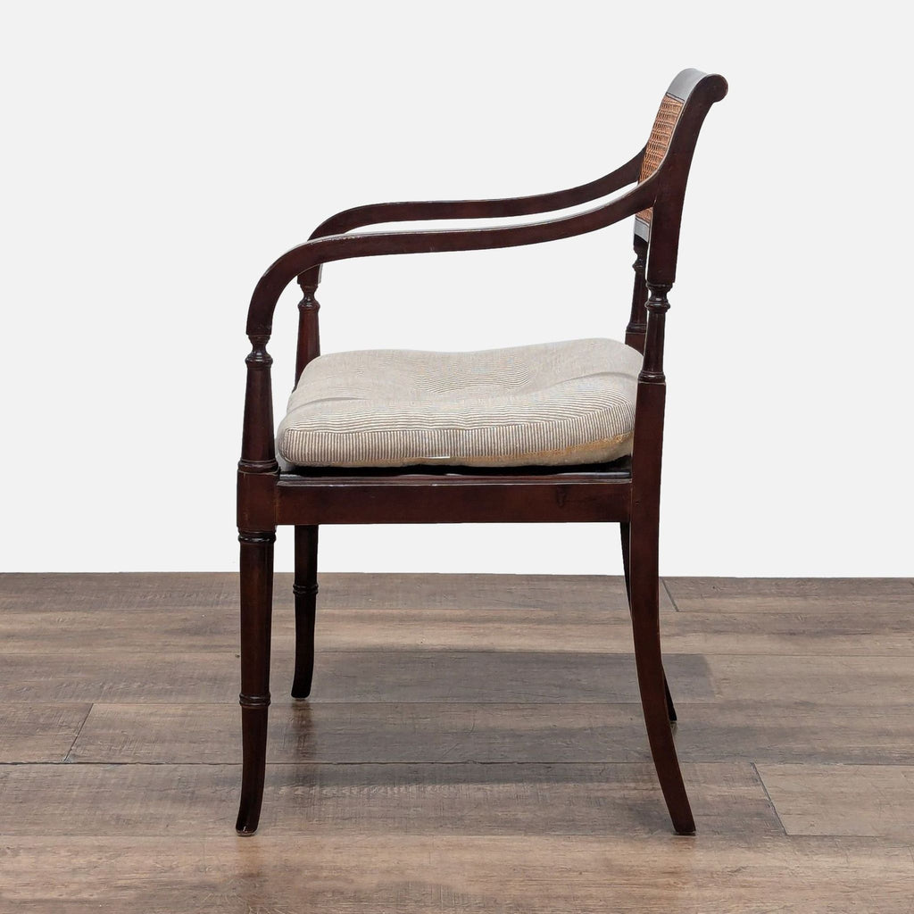 Regency Style Mahogany Armchair
