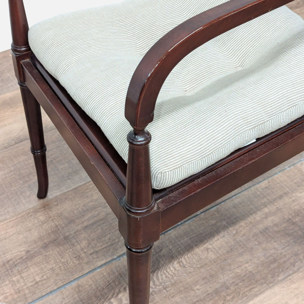 Regency Style Mahogany Armchair