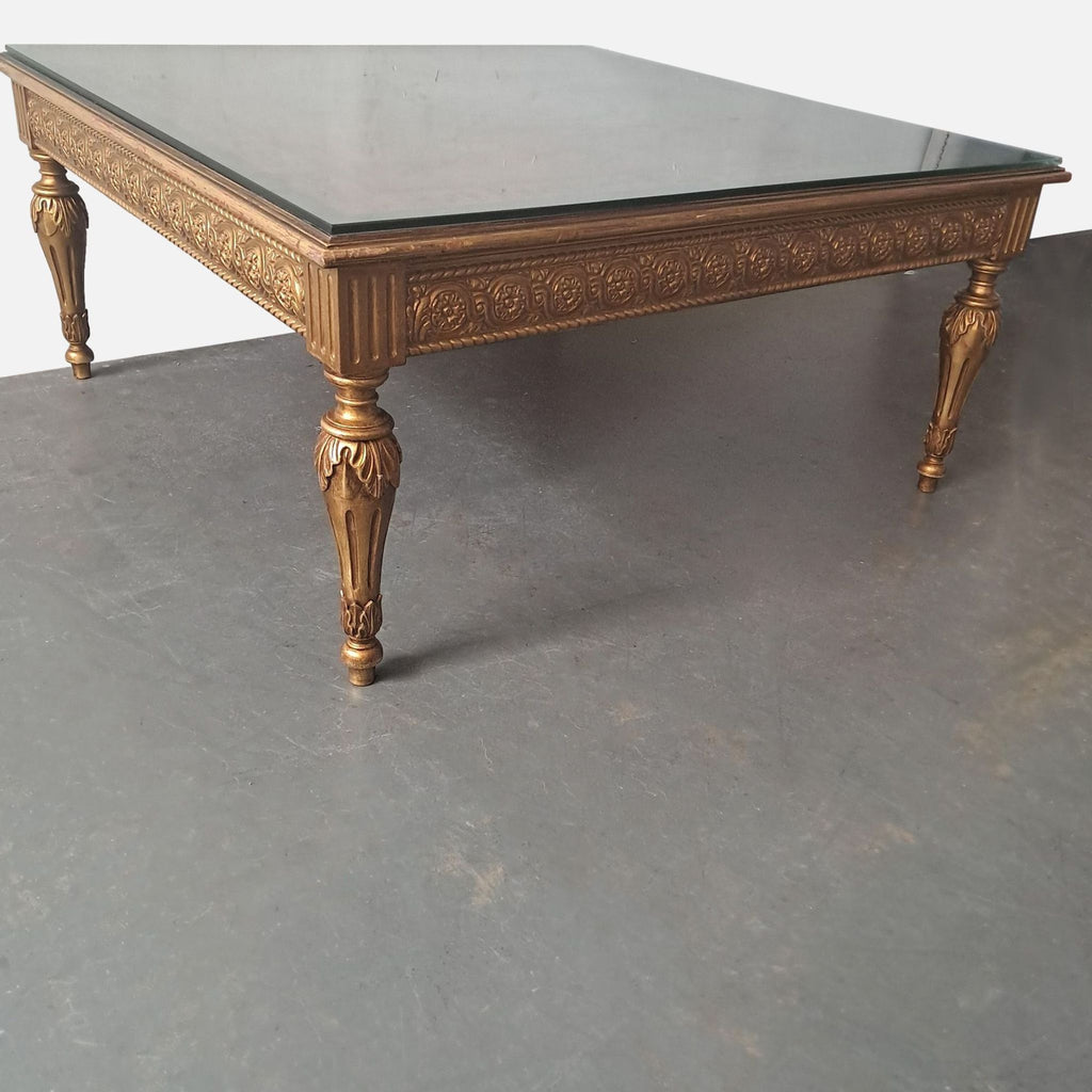 George III Style Inlaid Coffee Table