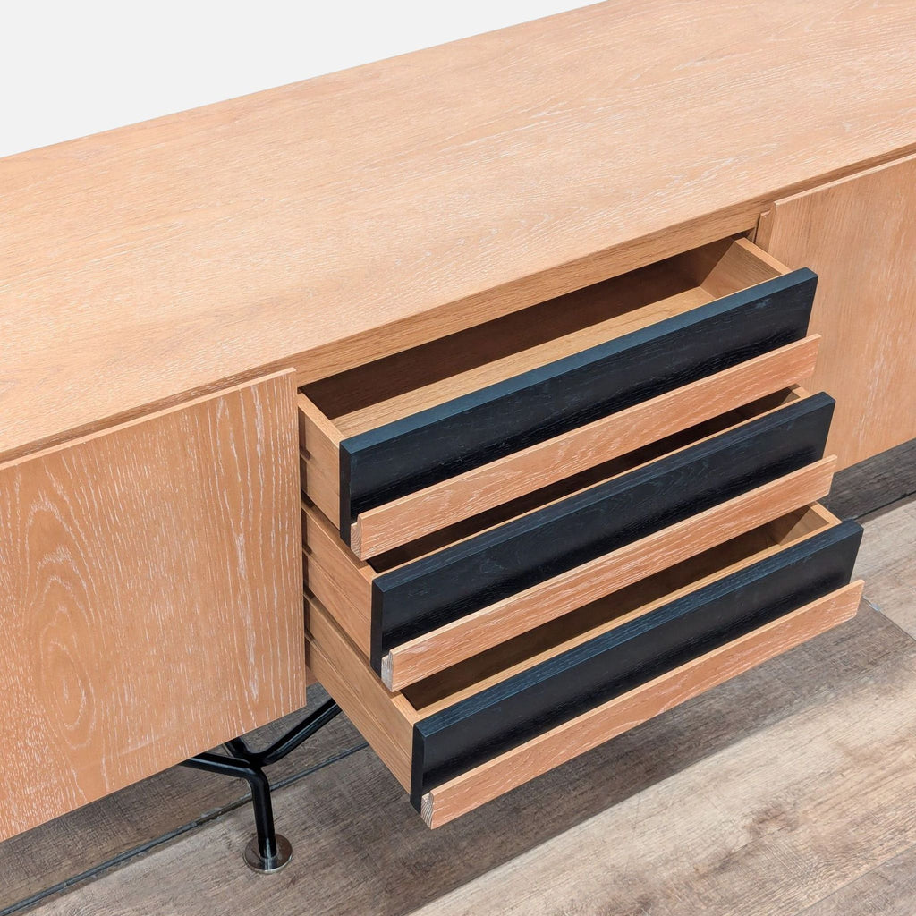 CB2 Paraggi Oak Wood Credenza