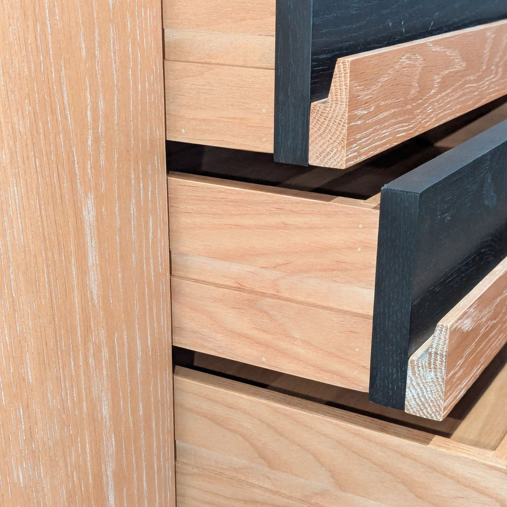 CB2 Paraggi Oak Wood Credenza