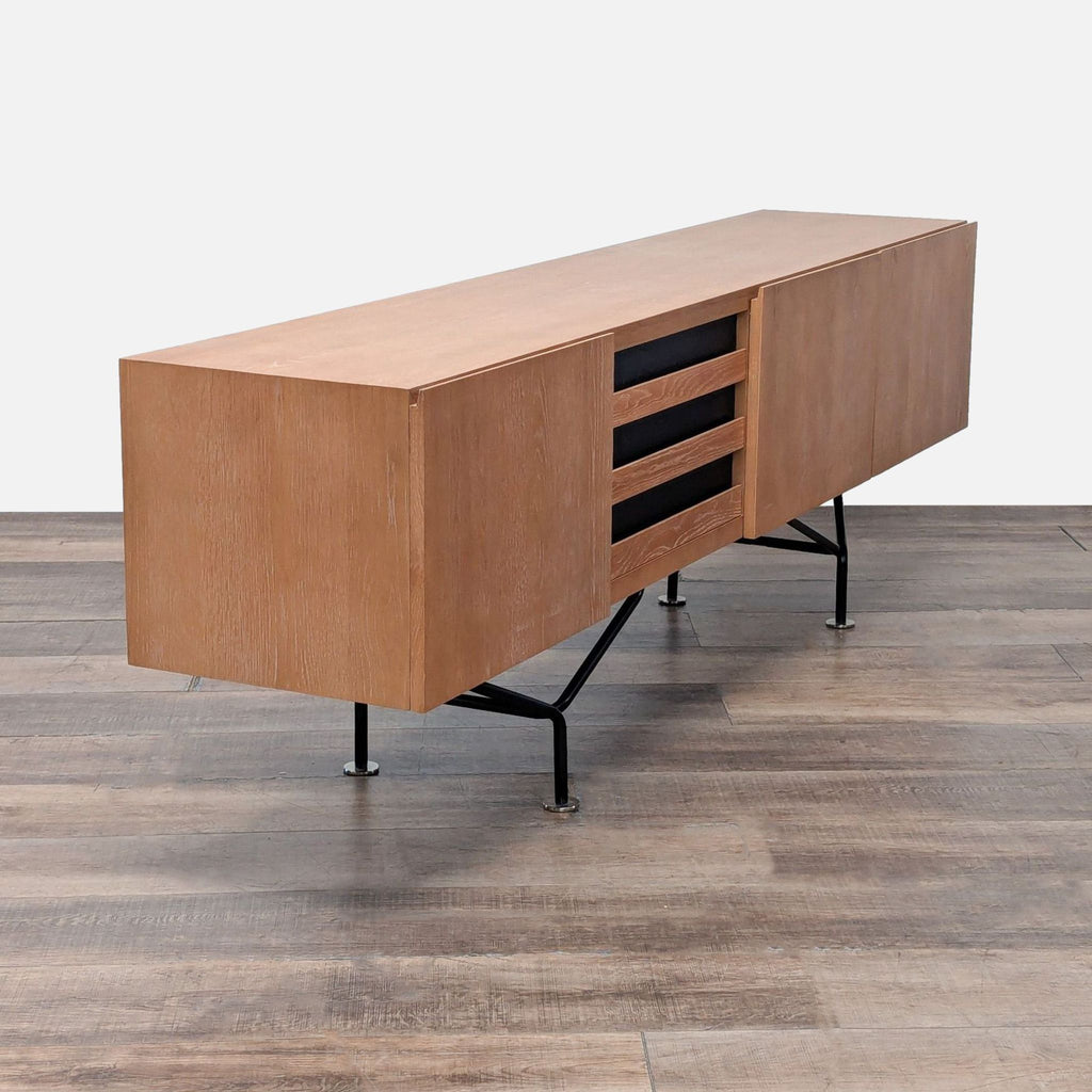 CB2 Paraggi Oak Wood Credenza