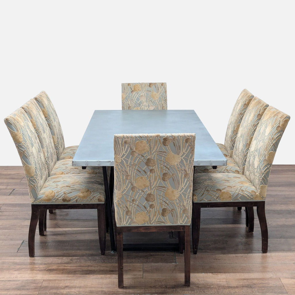 Kingston Krafts Trenton Modern 9-Piece Dining Set