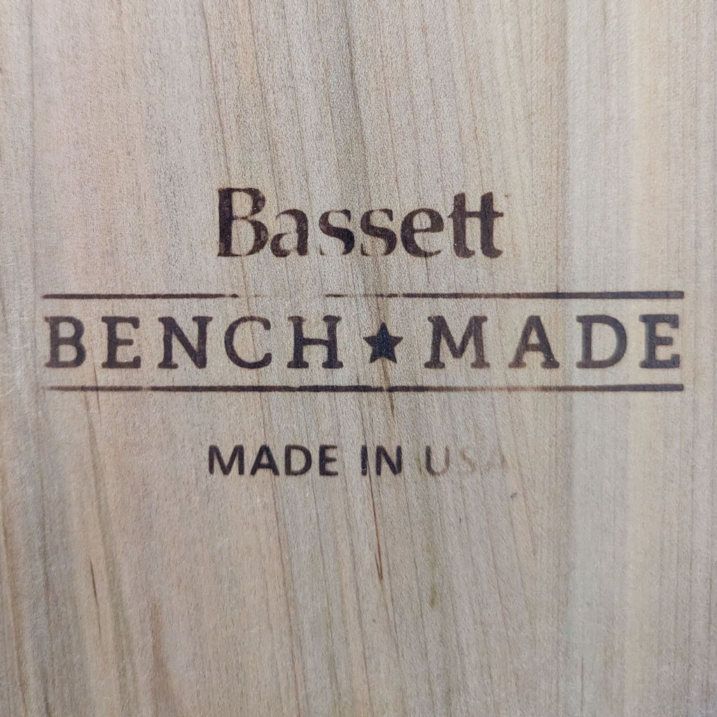 Bassett Furniture Harvest Dining Table with 6 Baxter Chairs