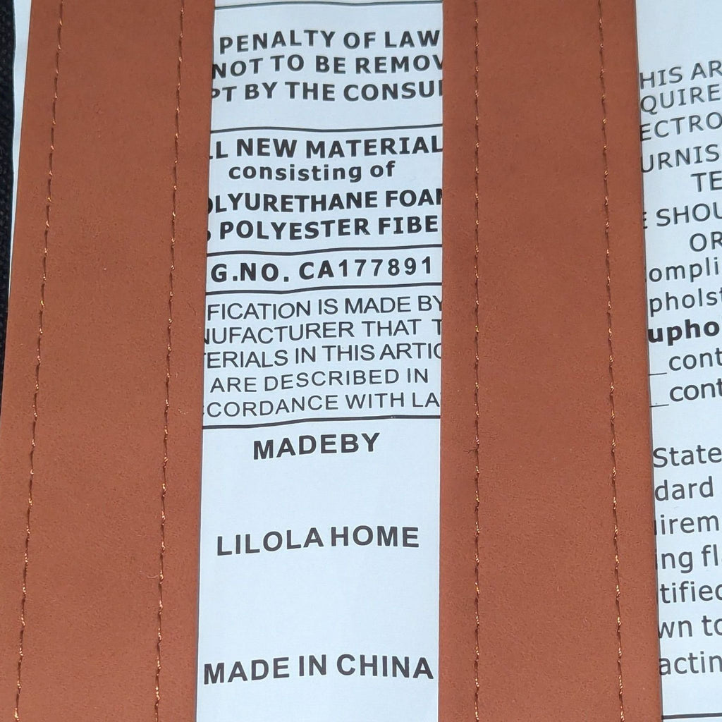 Lilola Home Lahni White Counter Height Chair