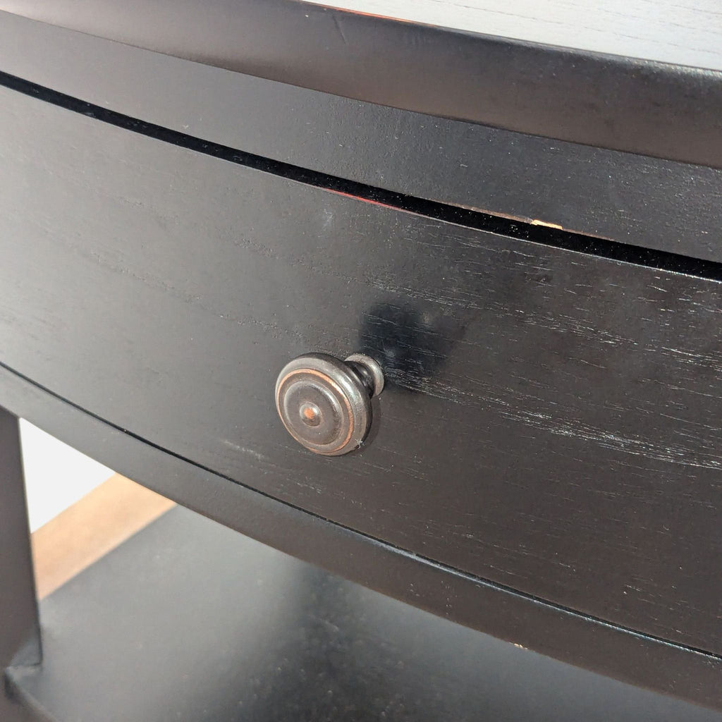 Pottery Barn One Drawer Nightstand with Shelves