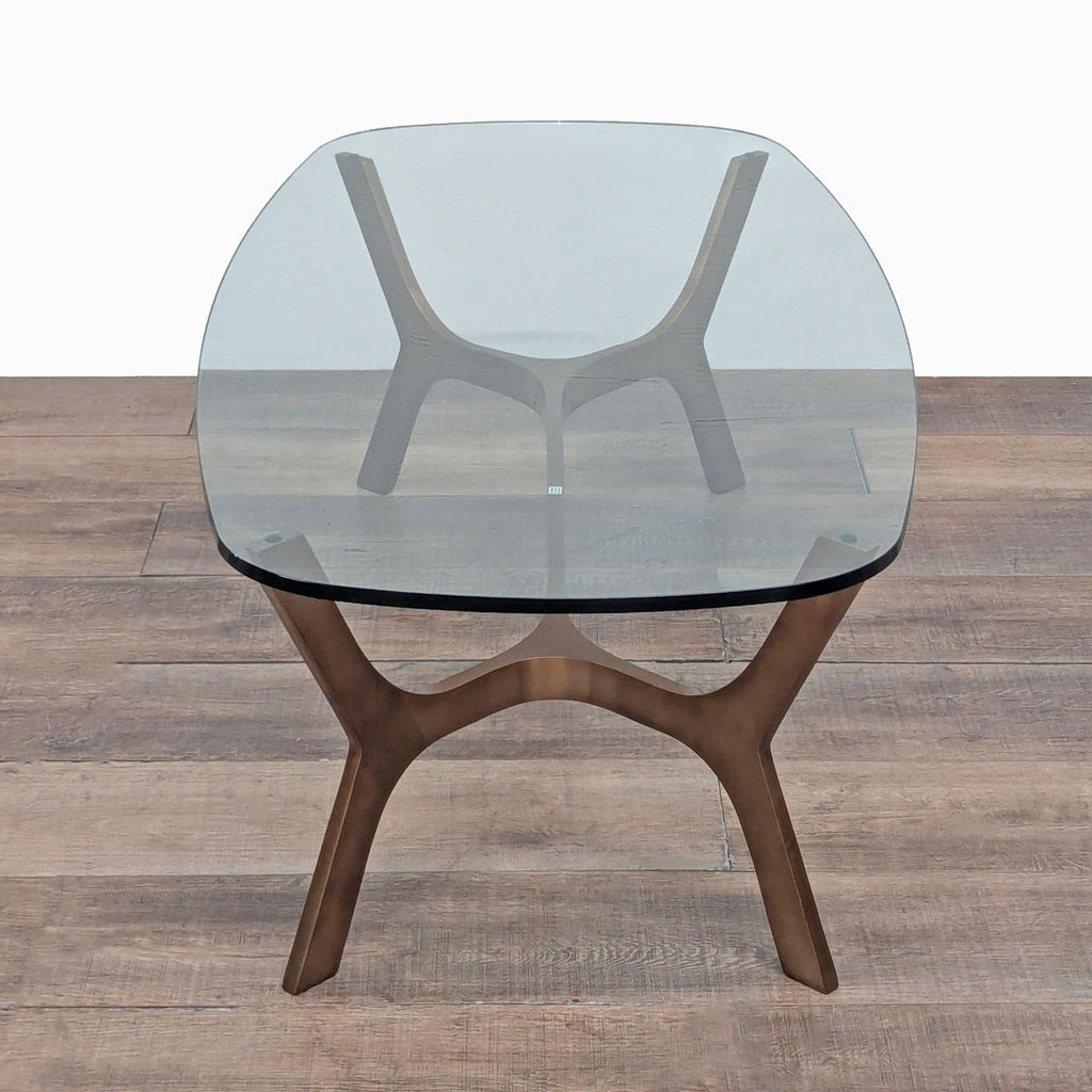 Crate & Barrel Elke Rectangular Coffee Table