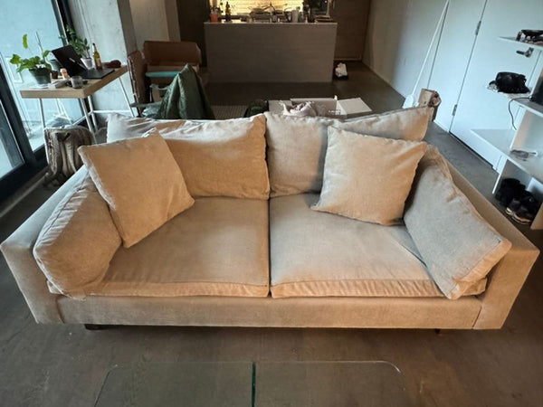 Certainly! Since you haven't provided the images or a full description, I’ll create three general examples based on the details shared (category: 3-seat, brand: West Elm):