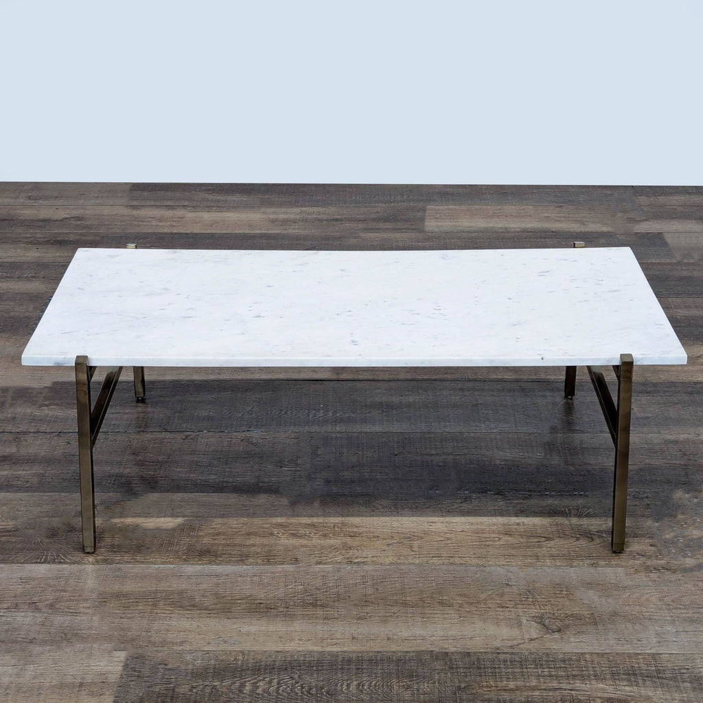 CB2 Slab Marble Coffee Table