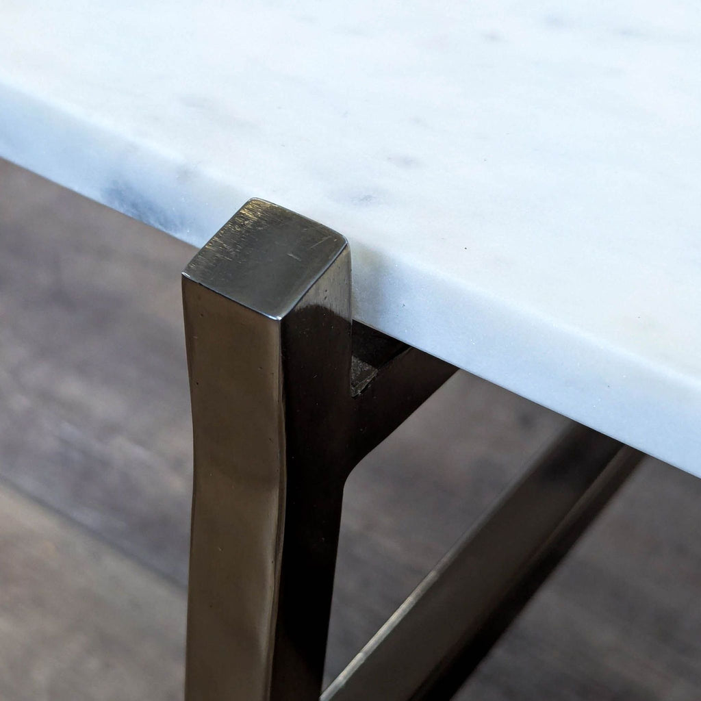 CB2 Slab Marble Coffee Table