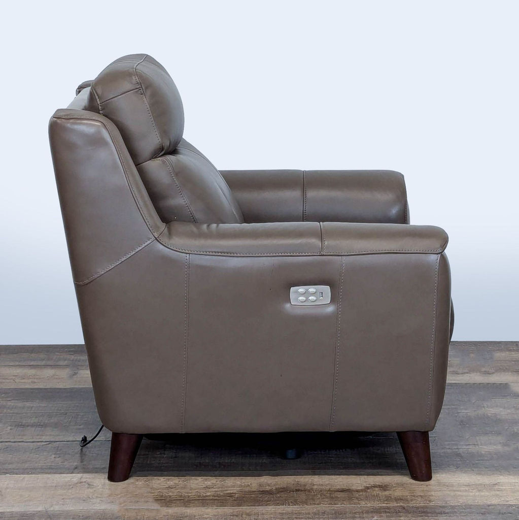 Leggett & Platt Contemporary Leather Power Recliner