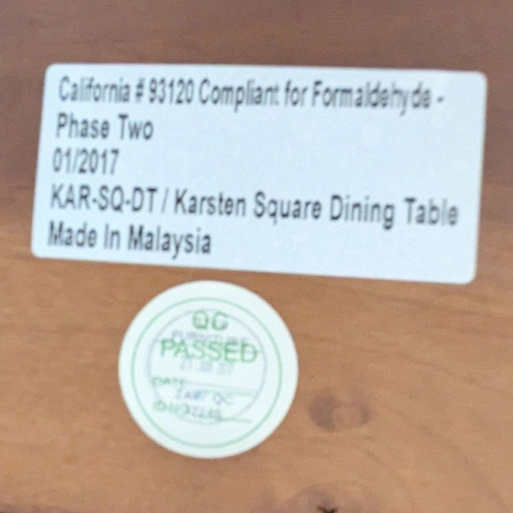 Scandinavian Designs Karsten Industrial5-Piece Dining Set