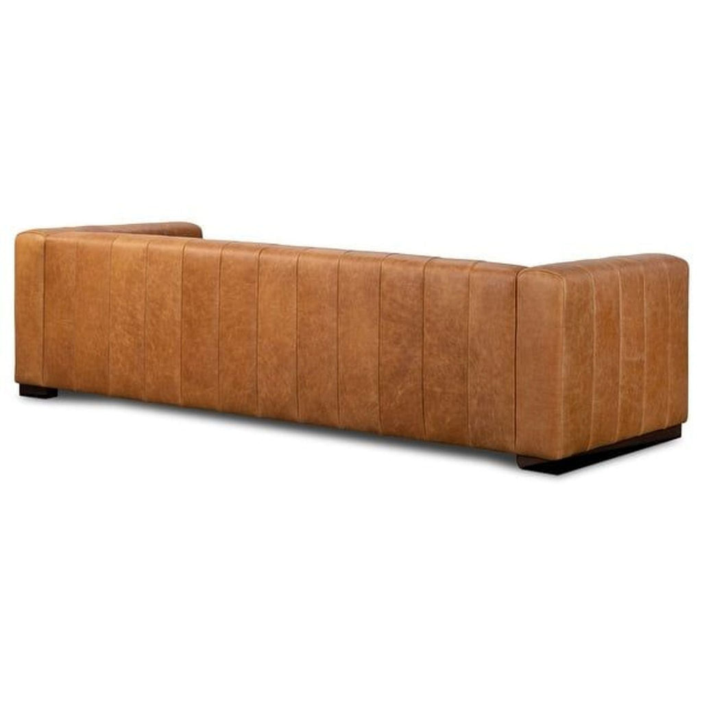 Poly and Bark Canale Modern Leather Sofa