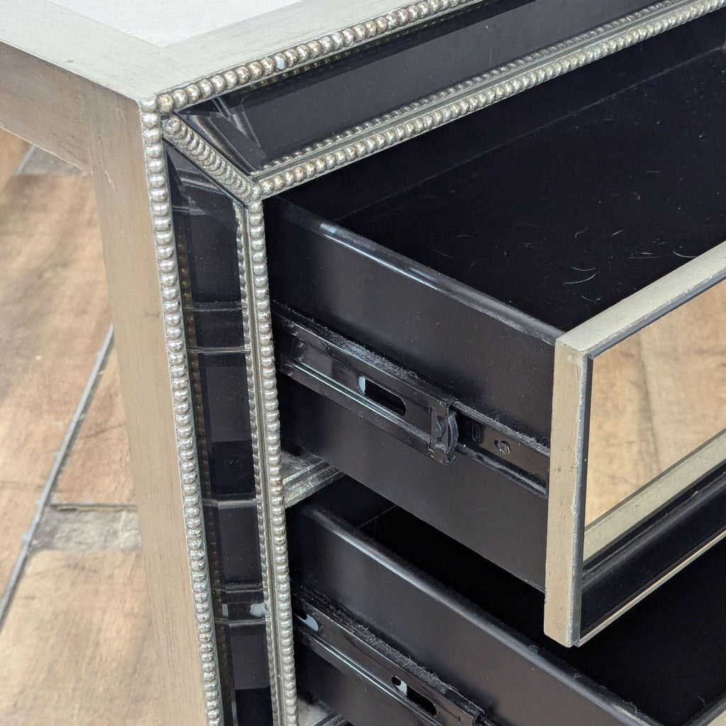 Z Gallerie Omni Mirrored Three Draw Chest