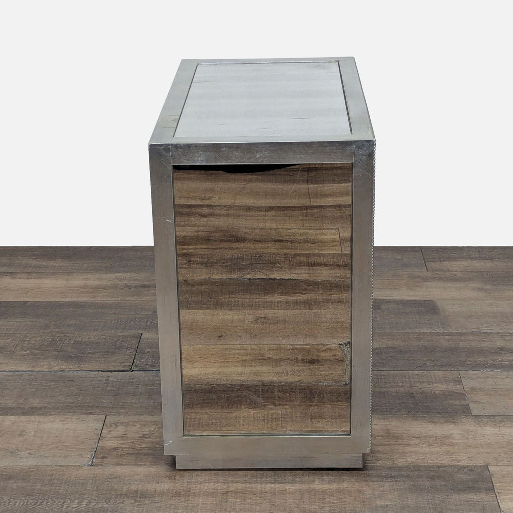 Z Gallerie Omni Mirrored Three Draw Chest