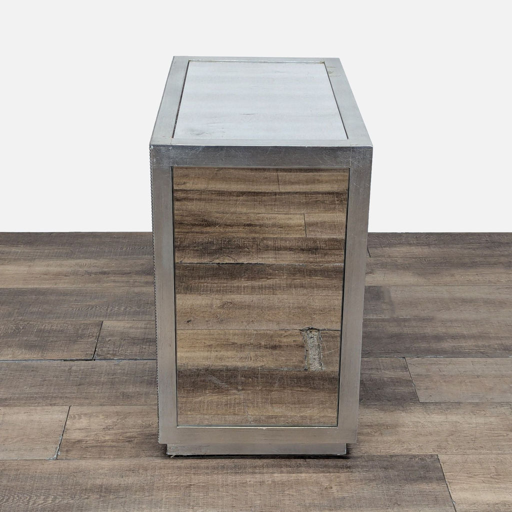 Z Gallerie Omni Mirrored Three Draw Chest