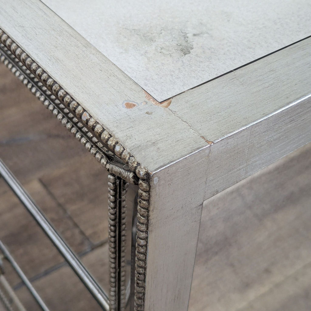 Z Gallerie Omni Mirrored Three Draw Chest