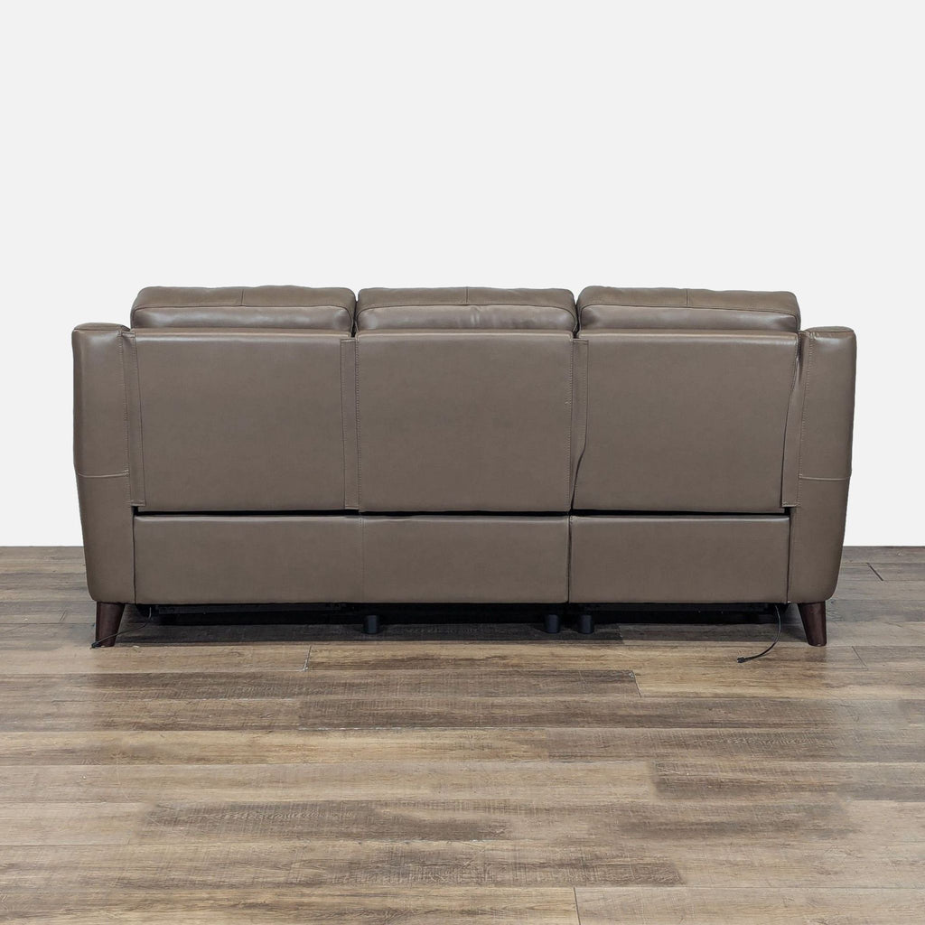 Campania 3 Seat Leather Power Reclining Sofa