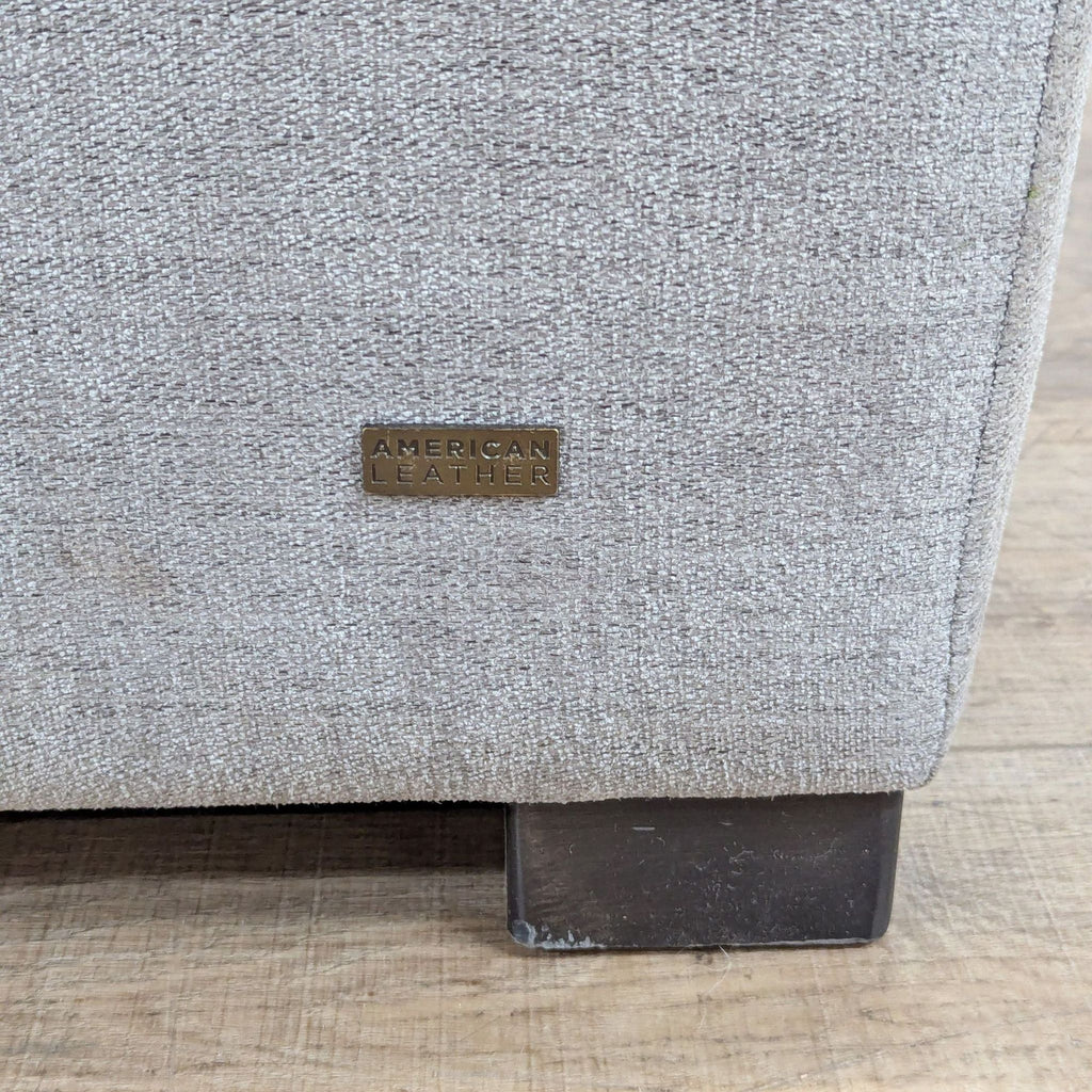 Crate & Barrel Fuller Sectional Sleeper Sofa in Tahoe Storm