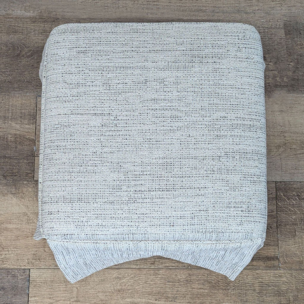 Skirt Covered Ottoman